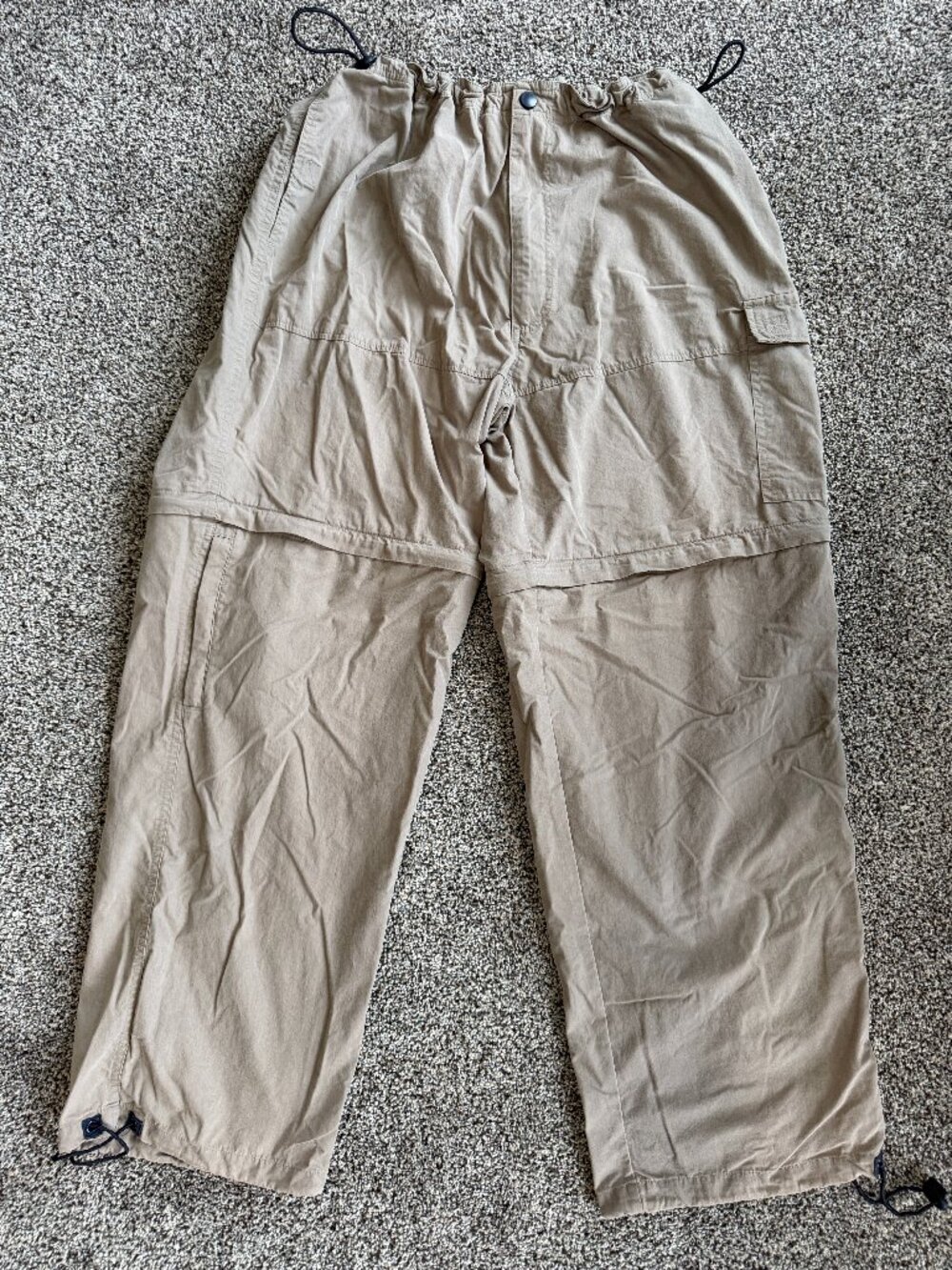 VINTAGE Marlboro Convertible Hiking Pants Zip-Off Shorts Medium Gorpcore